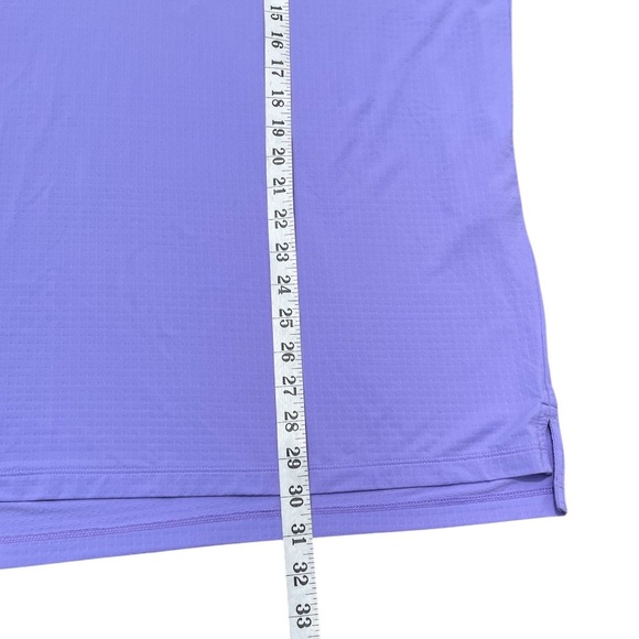 IBKUL Modern Fit Long Sleeve Polo UPF 50+ Quick Dry Mens XL Purple Golf Outdoor - Picture 6 of 13